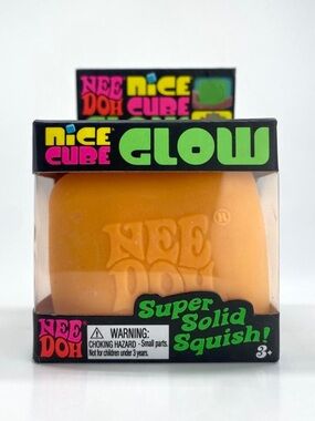 Orange Needoh Glow Cube